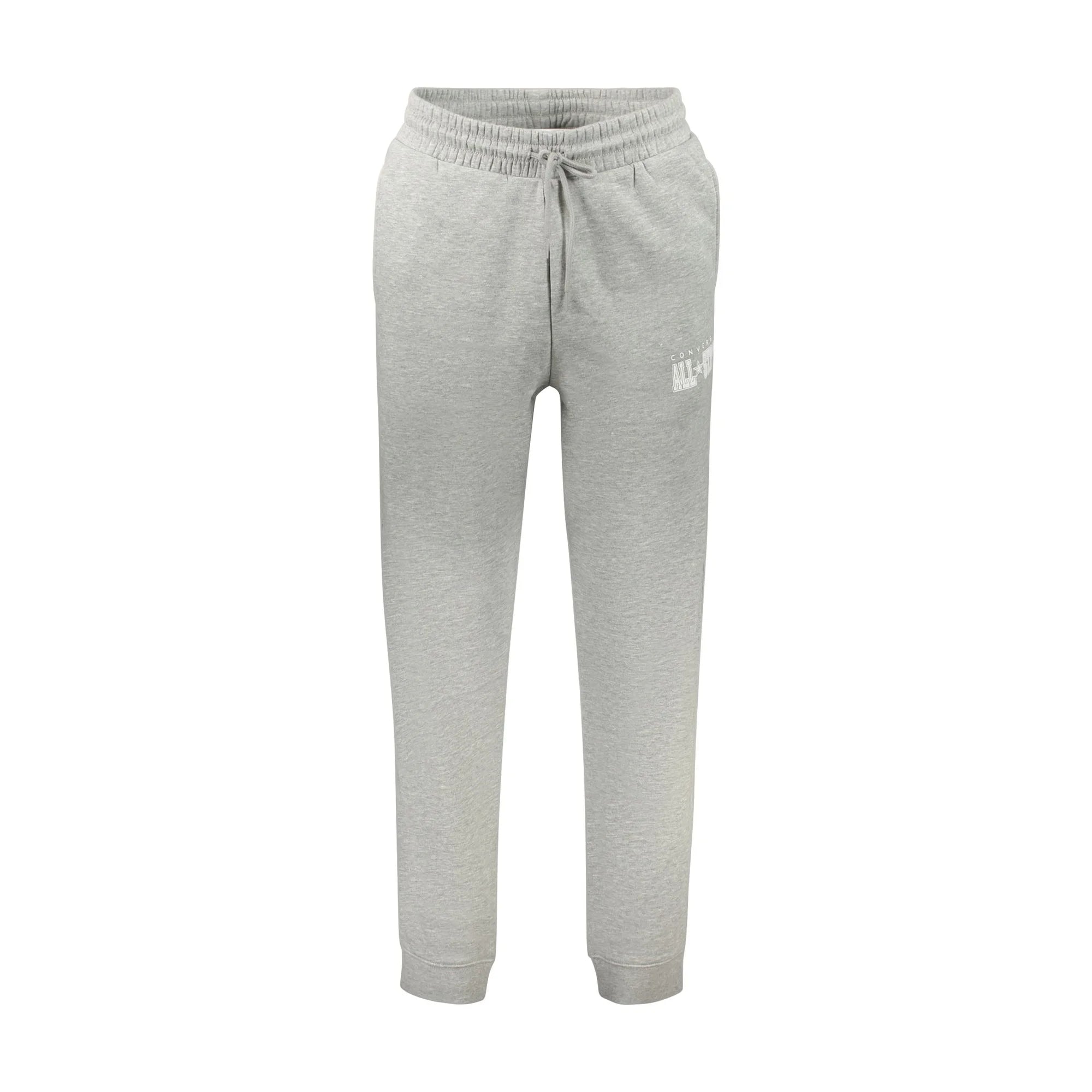 CONVERSE PANTALONE TUTA LUNGO UOMO GRIGIO