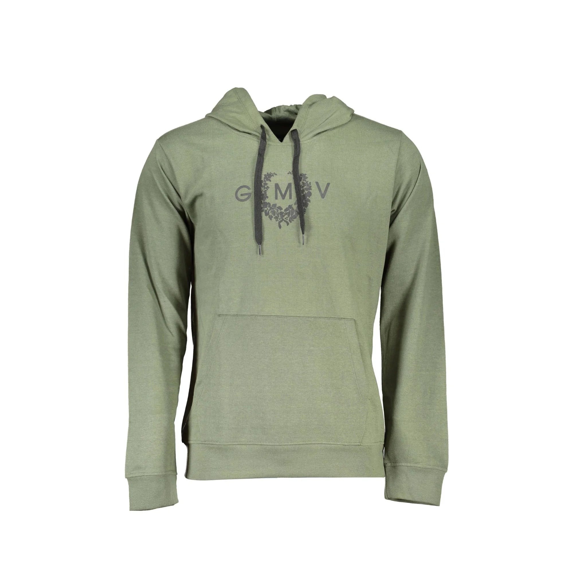 Gian Marco Venturi Felpa Maniche Lunghe Uomo Verde Stampa Felpe - foto prodotto