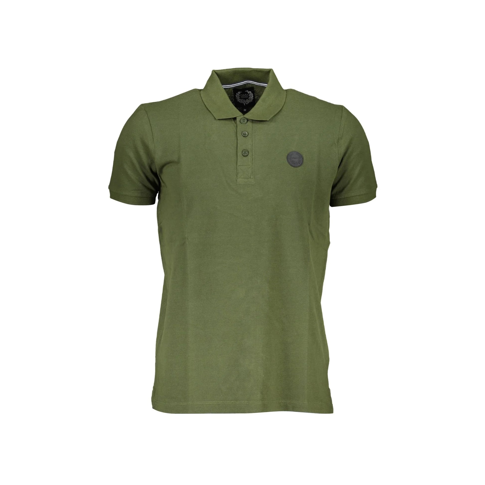 Gian Marco Venturi Polo Maniche Corte Uomo Verde Logo - foto prodotto