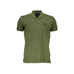 Gian Marco Venturi Polo Manga Corta Hombre Verde Logo
