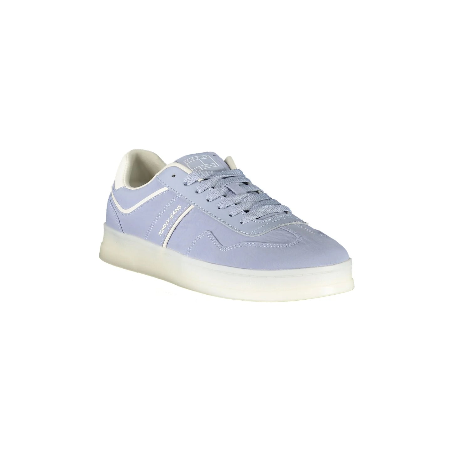 TOMMY HILFIGER Sneakers Donna Azzurre con Lacci e Dettagli Bianchi bianco - vista 2