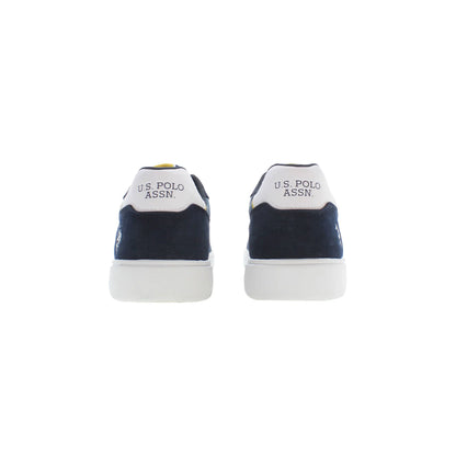 U.S. Polo Best Price Sneakers Uomo Blu Dettagli a Contrasto - vista 2