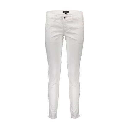 JUST CAVALLI PANTALONE DONNA BIANCO