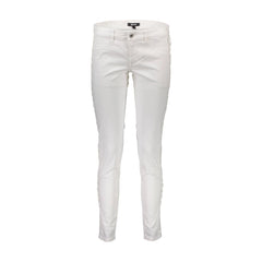 Just Cavalli Pantalones Mujer Blanco Logo