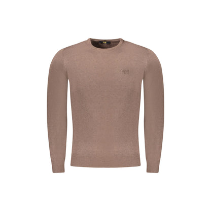 Cavalli Class Maglia Uomo Marrone Girocollo con Logo Maglie - foto prodotto
