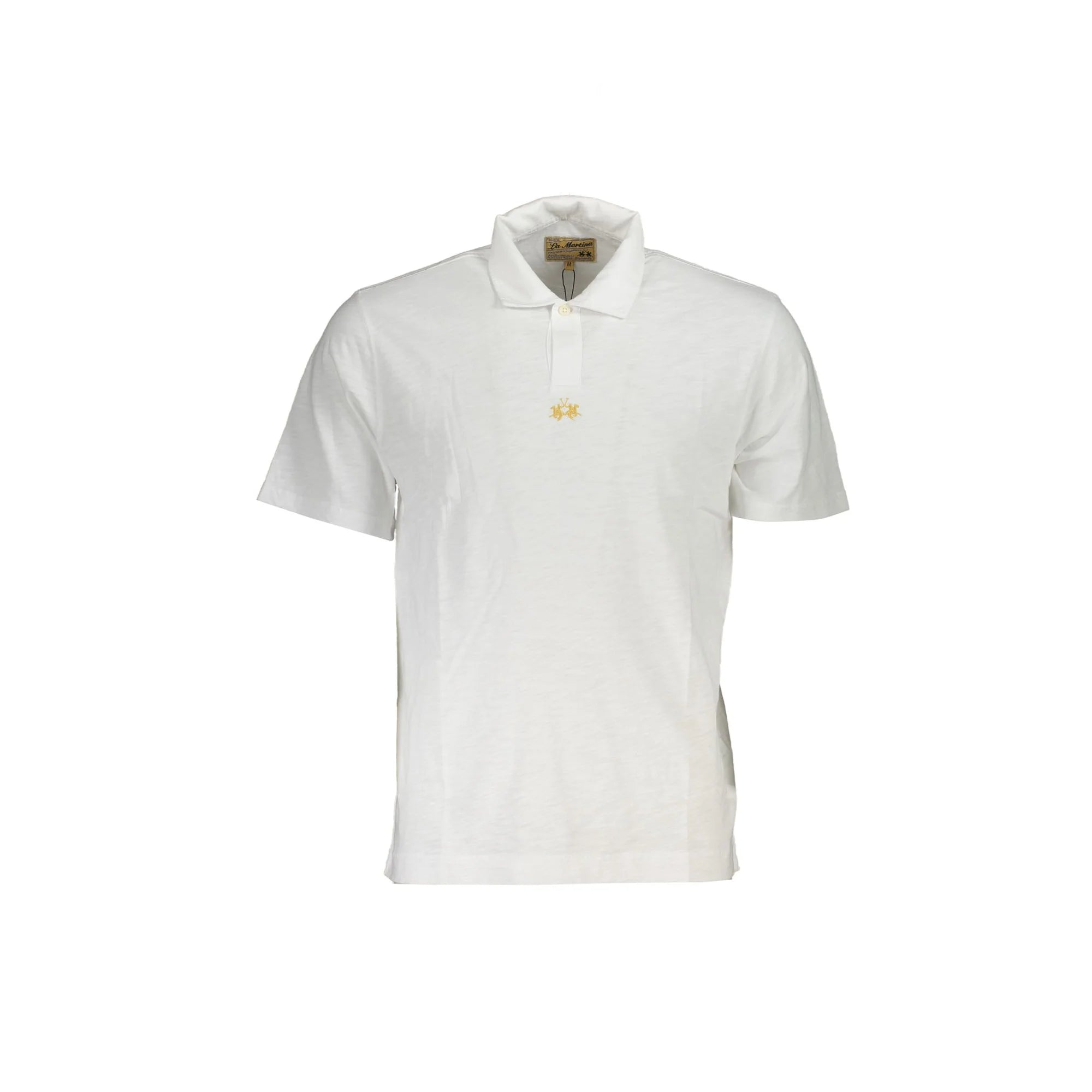 LA MARTINA POLO MANICHE CORTE UOMO BIANCO