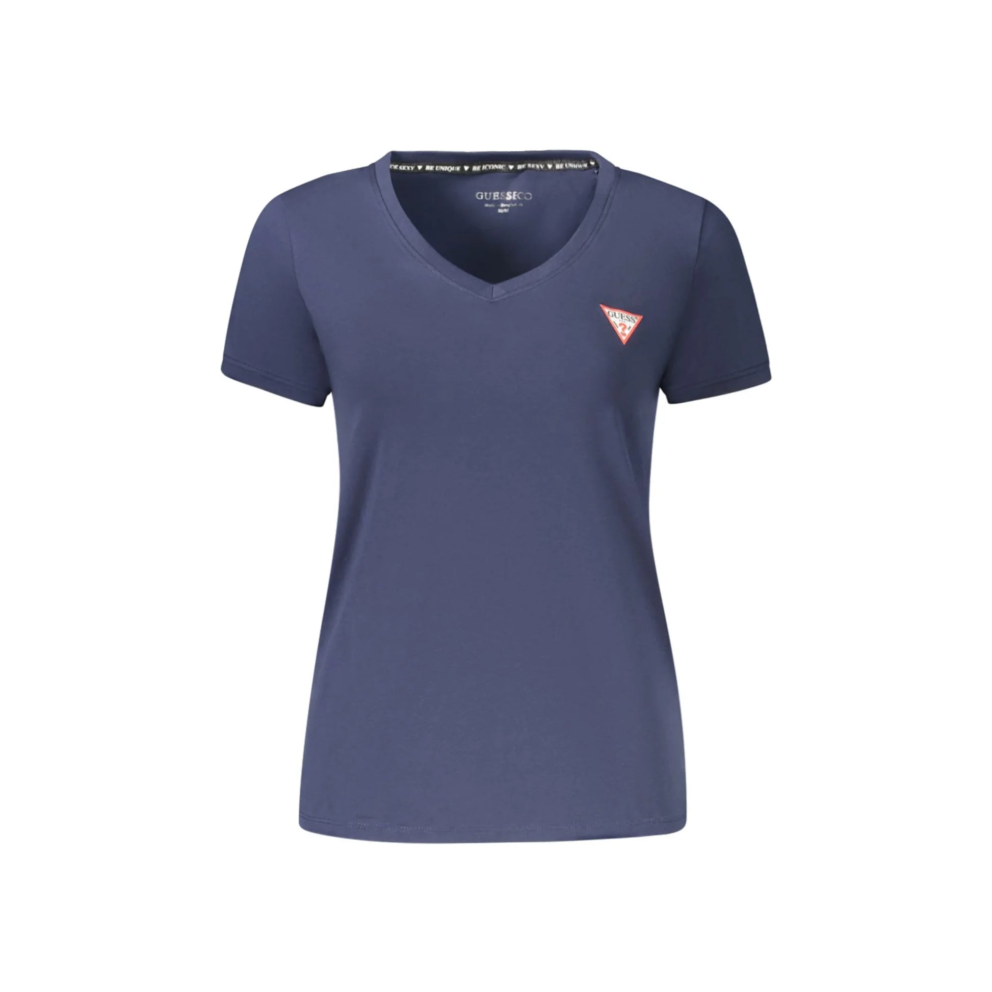Guess Jeans T-Shirt Maniche Corte Donna Blu Logo - foto prodotto