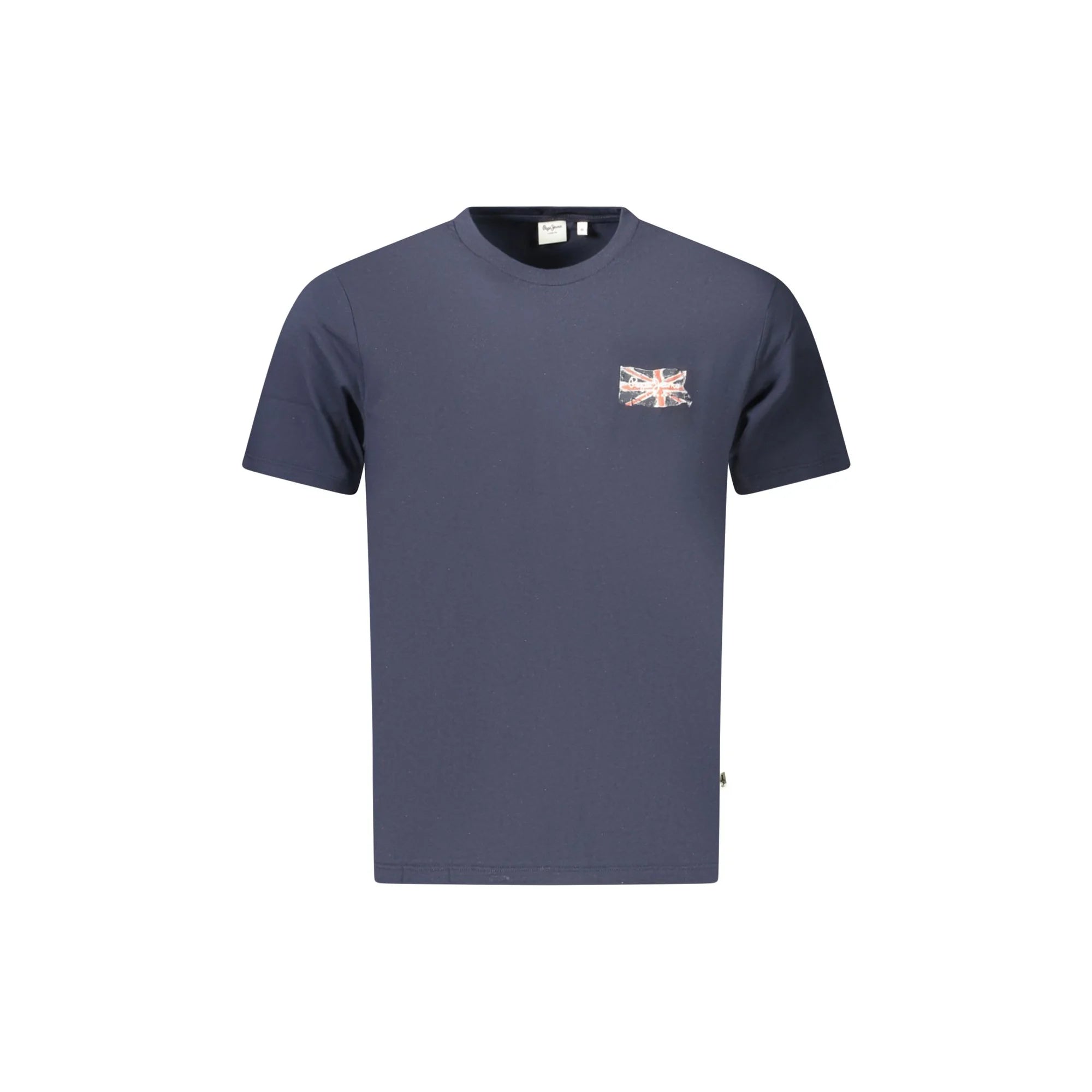 Pepe Jeans T-Shirt Maniche Corte Uomo Blu Stampa - foto prodotto