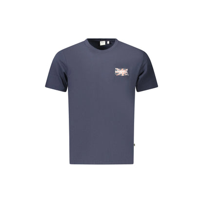 Pepe Jeans T-Shirt Maniche Corte Uomo Blu Stampa - foto prodotto