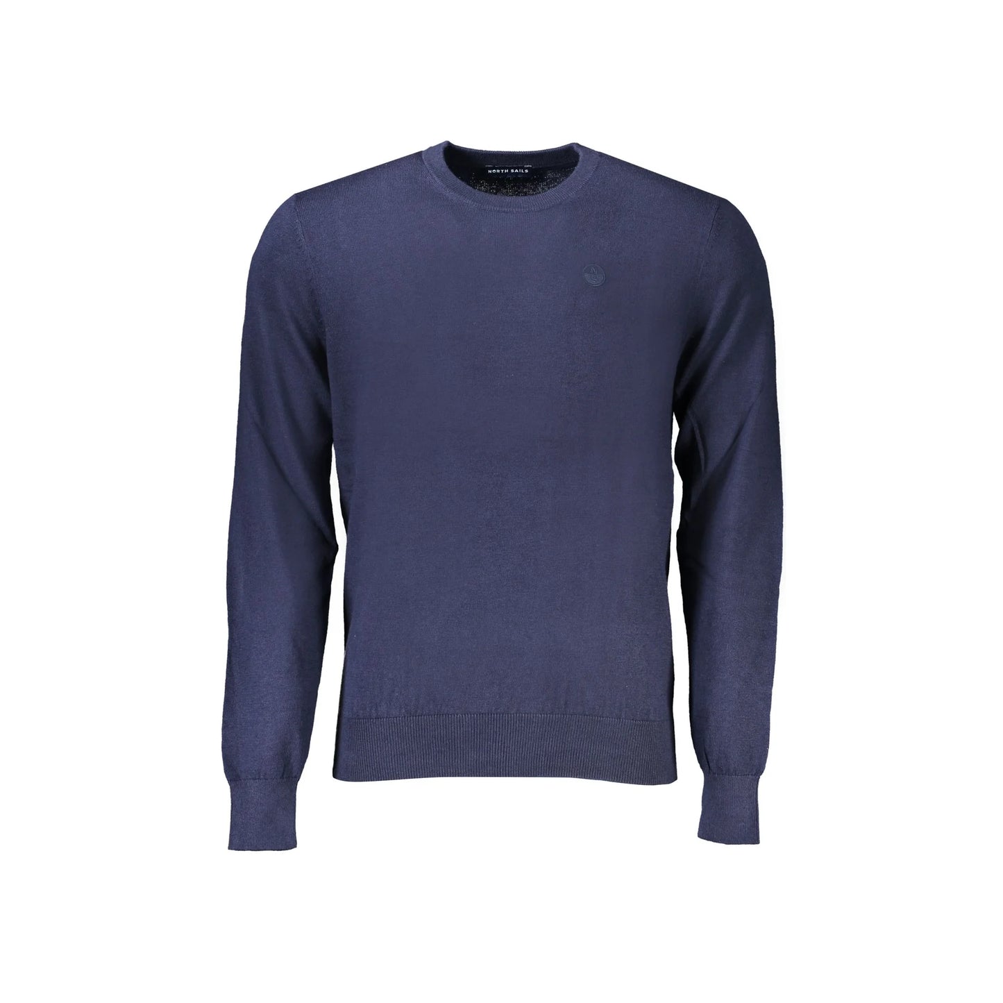 North Sails Maglione Uomo Blu Girocollo in Cotone e Lana Maglie - foto prodotto