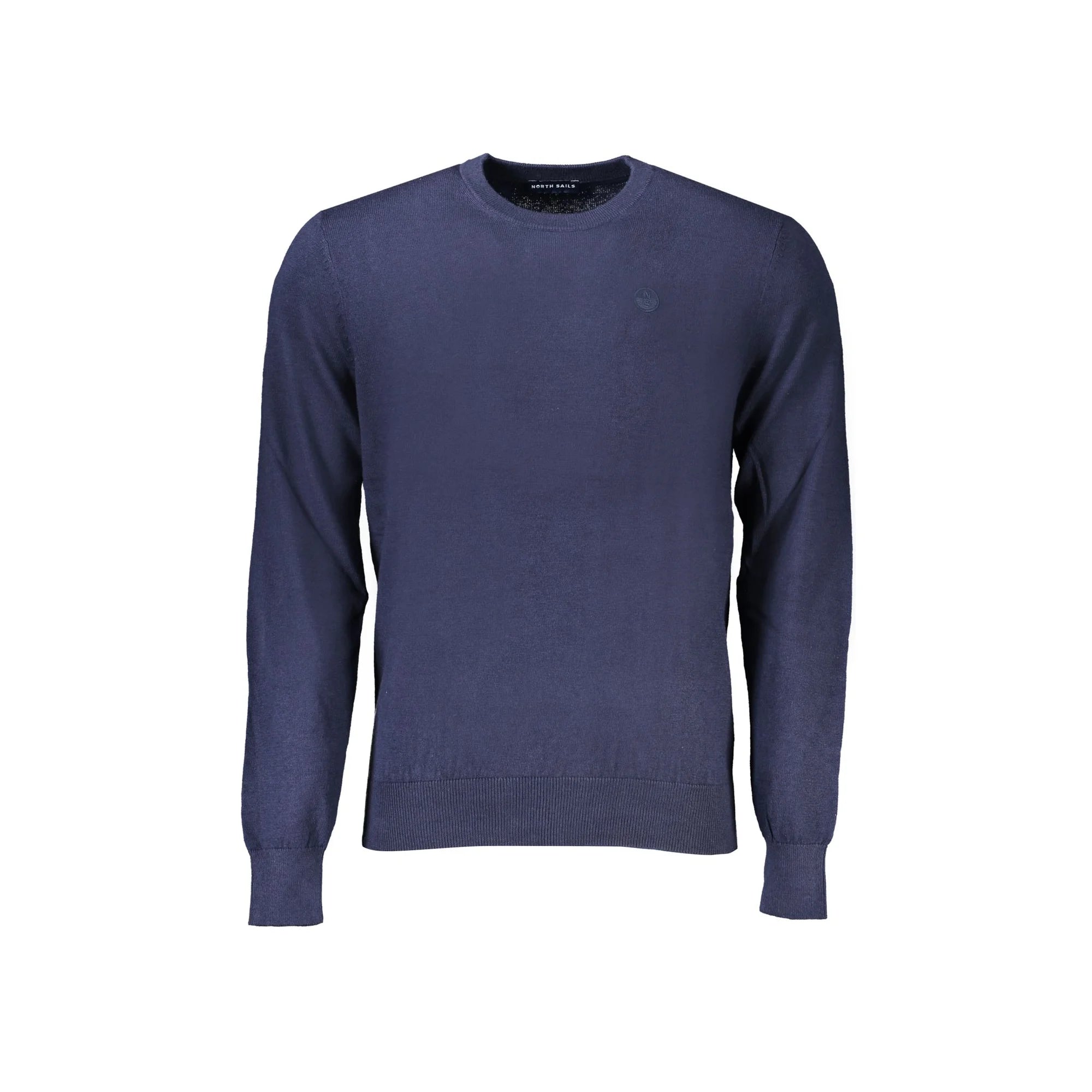 North Sails Maglione Uomo Blu Girocollo in Cotone e Lana Maglie - foto prodotto