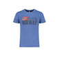 Norway 1963 T-Shirt Maniche Corte Uomo Blu Stampa - foto prodotto