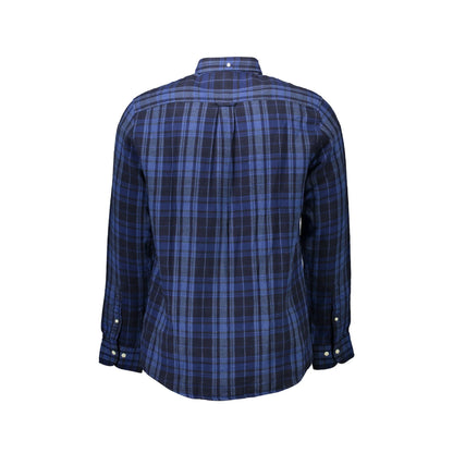 GANT CAMICIA MANICHE LUNGHE UOMO BLU