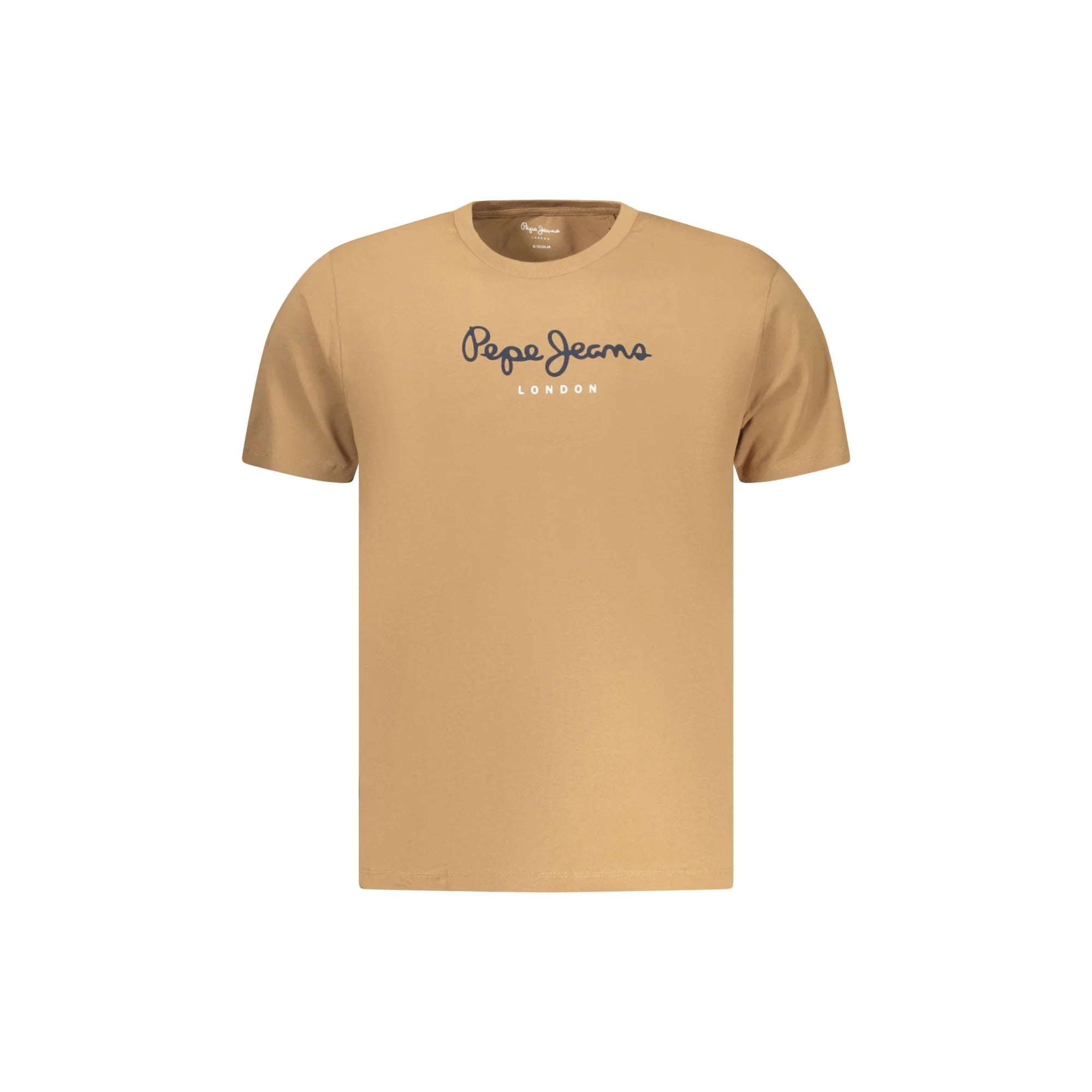 PEPE JEANS T-SHIRT MANICHE CORTE UOMO MARRONE