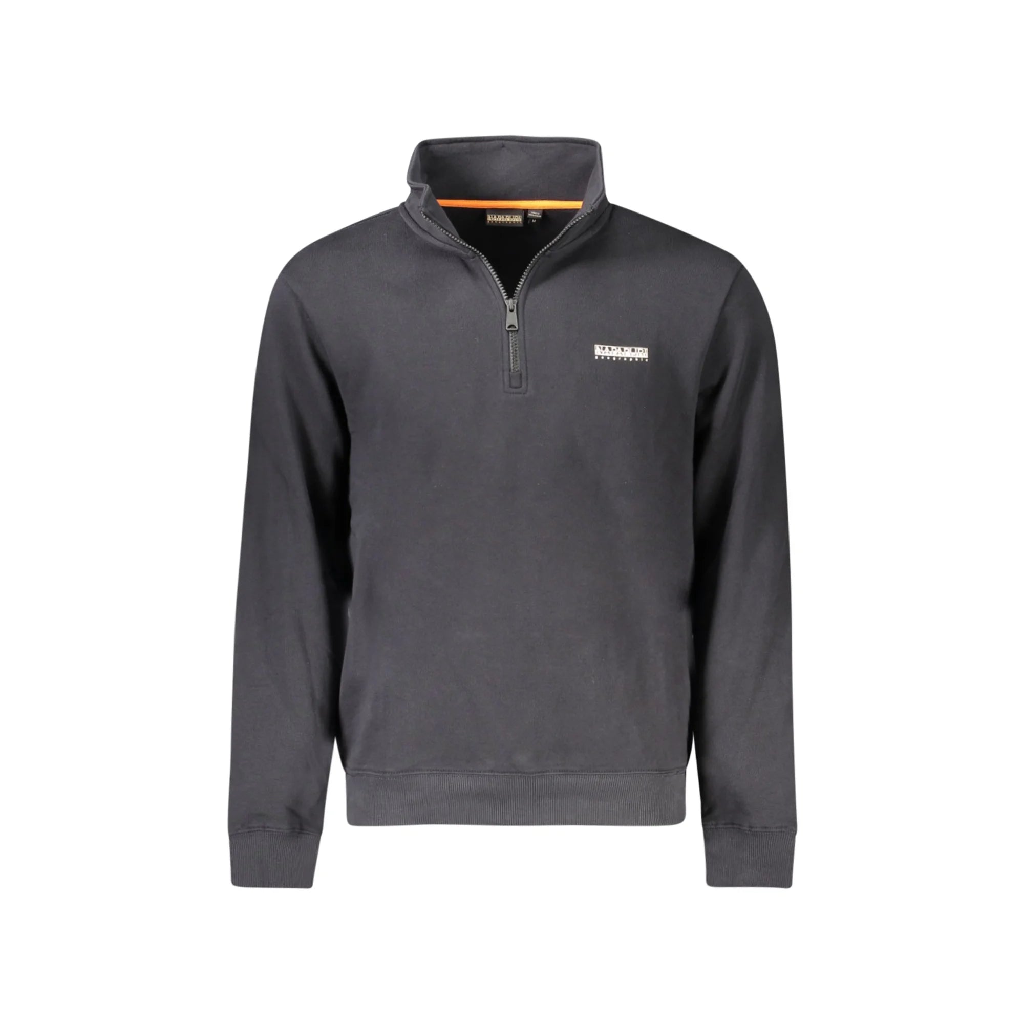 NAPAPIJRI FELPA SENZA ZIP UOMO NERO