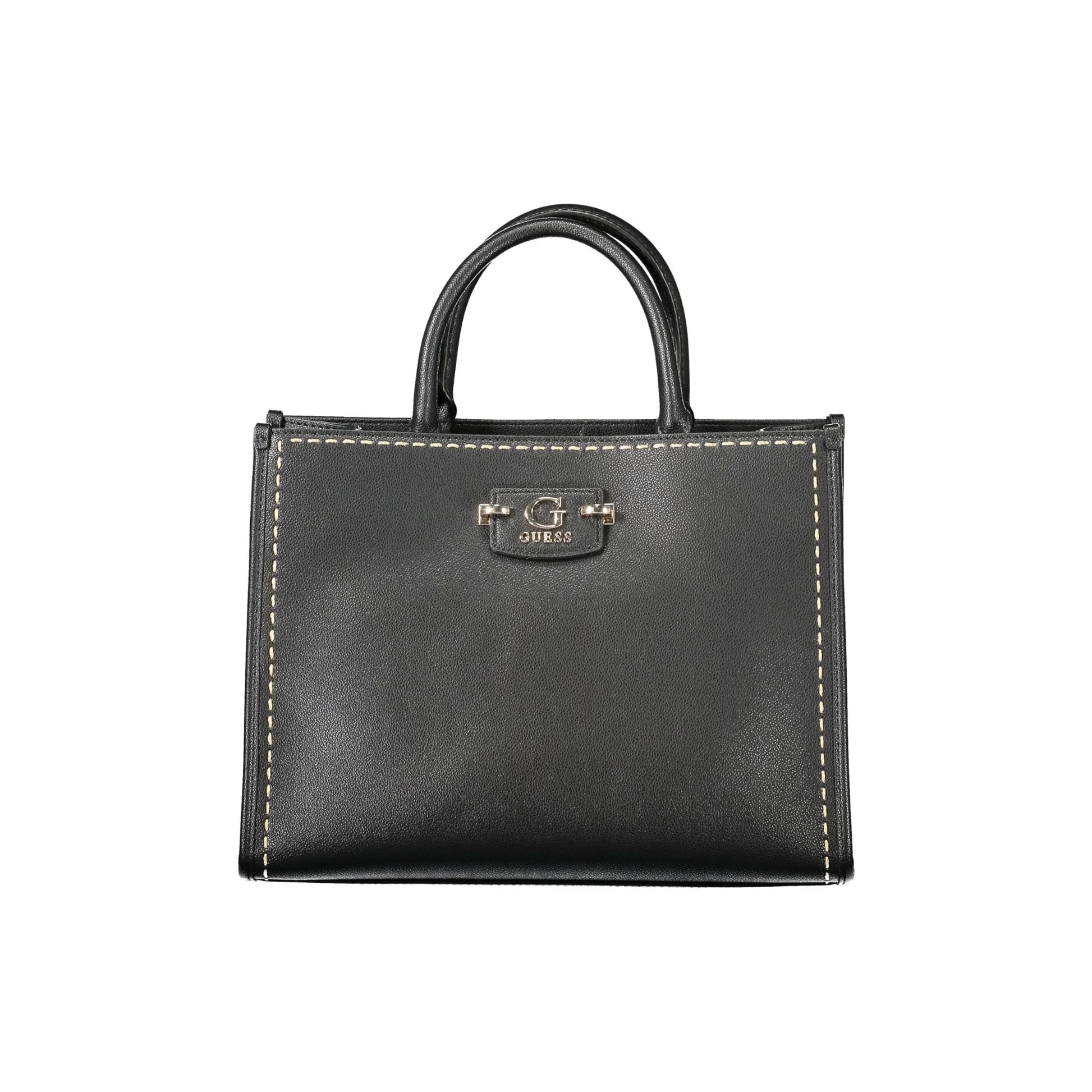 Guess Jeans Borsa a Tracolla Donna Nera Logo Borse Nero - foto prodotto
