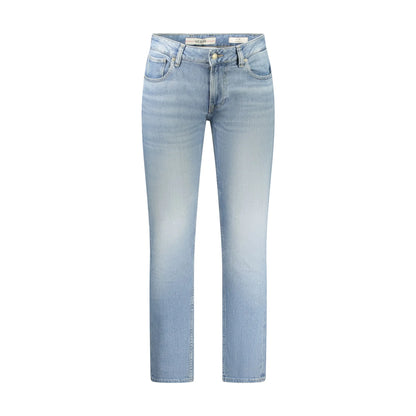 Guess Jeans Uomo Blu Effetto Slavato Logo - foto prodotto