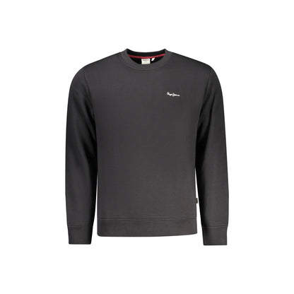 Pepe Jeans Felpa Maniche Lunghe Uomo Nera Ricamo Felpe Nero - foto prodotto
