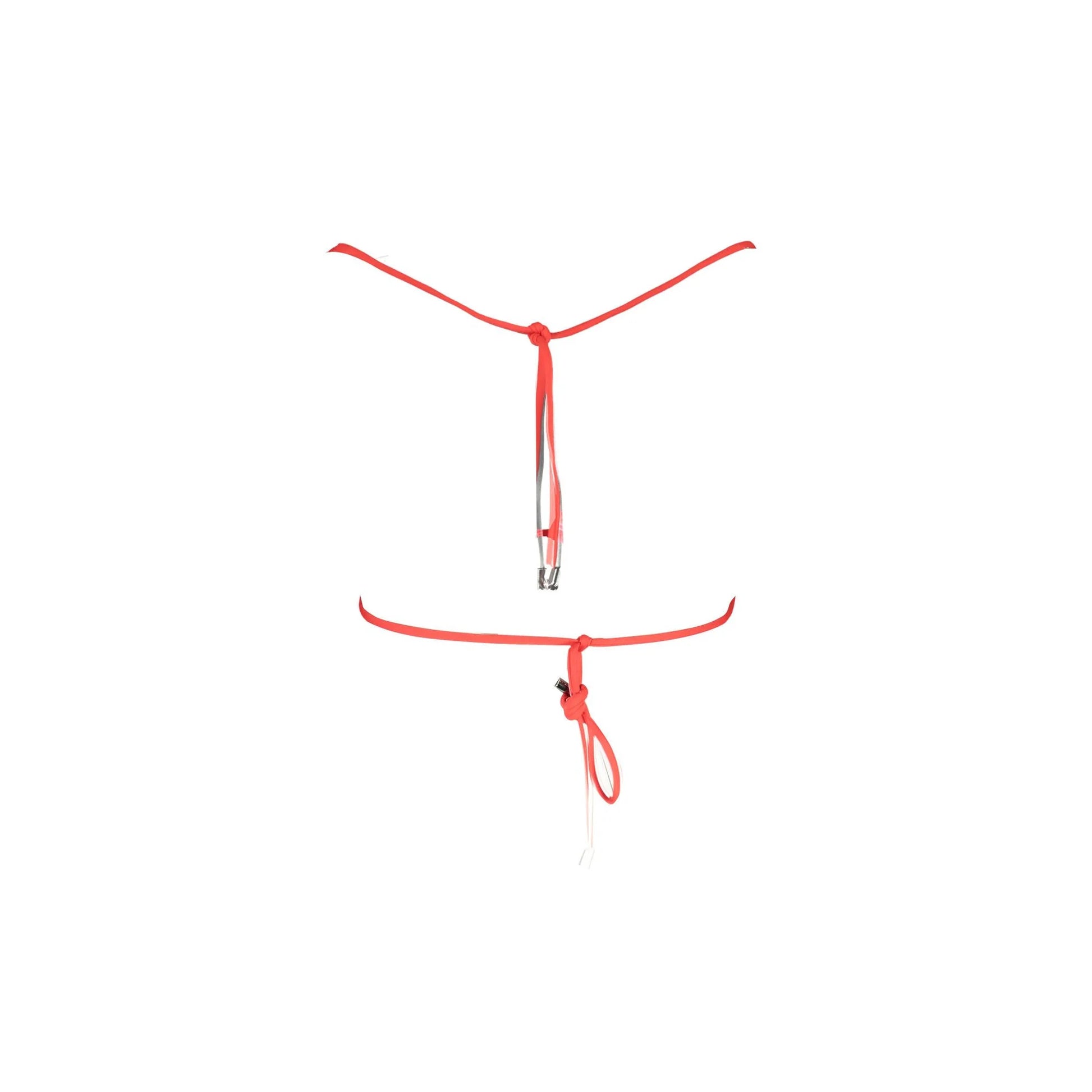 Karl Lagerfeld Beachwear Costume Mare Donna Rosso Stampa - vista 2