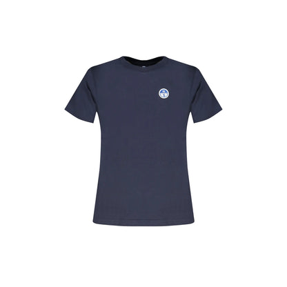 North Sails T-Shirt Maniche Corte Bambino Blu Logo - foto prodotto