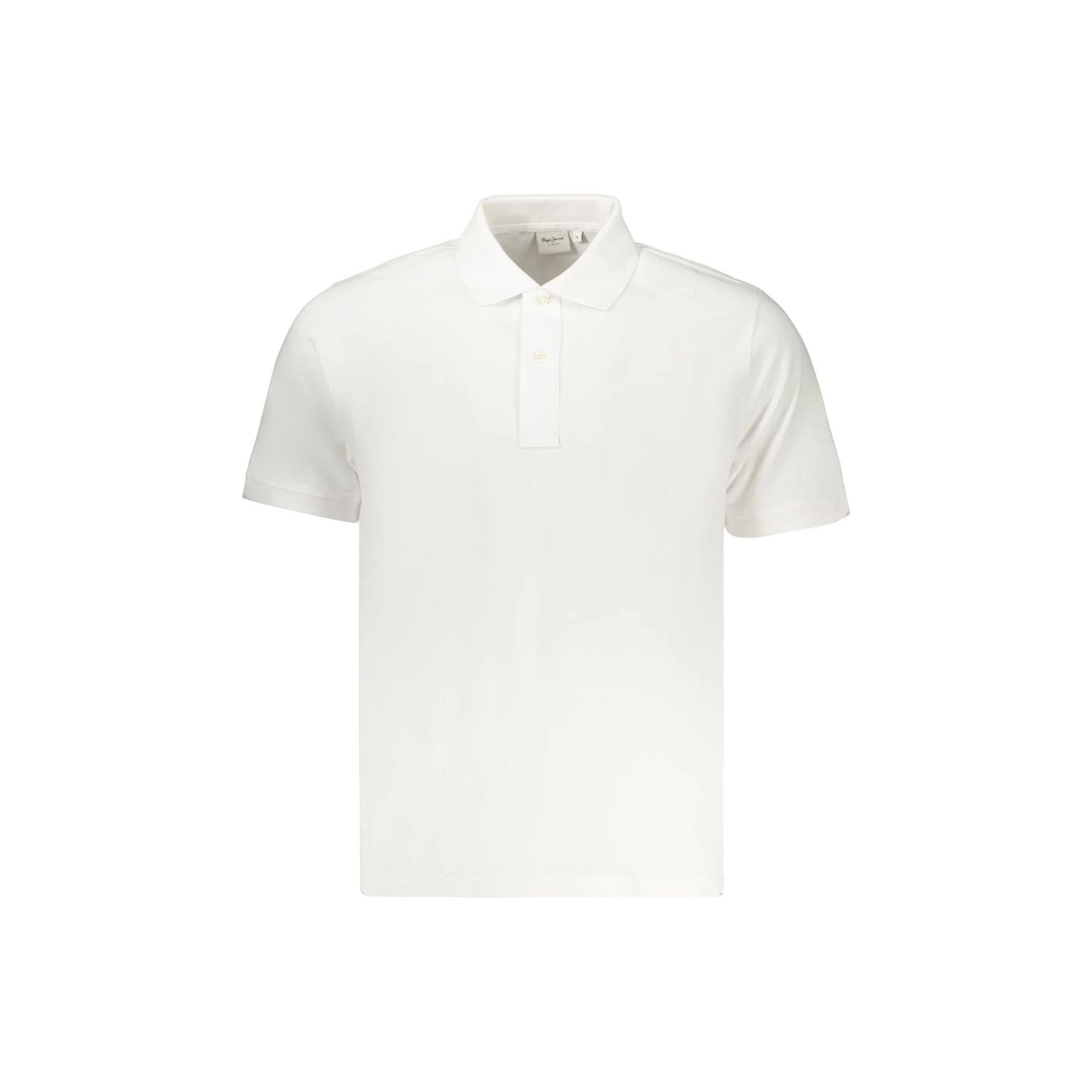 PEPE JEANS POLO MANICHE CORTE UOMO BIANCO