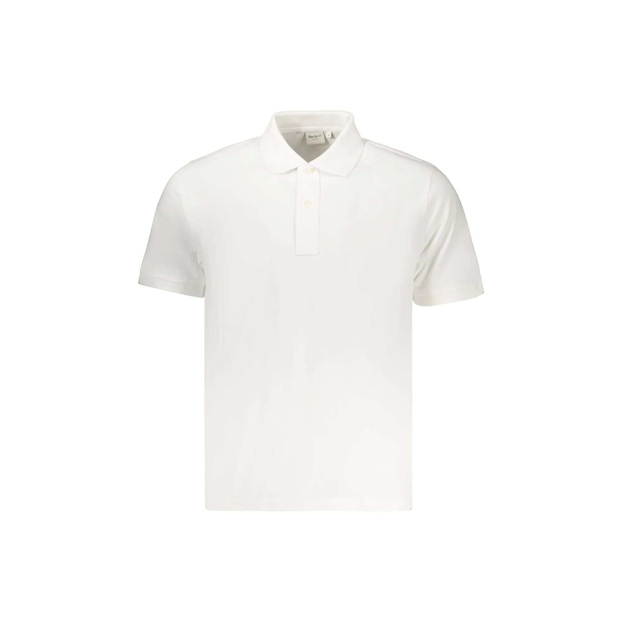 PEPE JEANS POLO MANICHE CORTE UOMO BIANCO