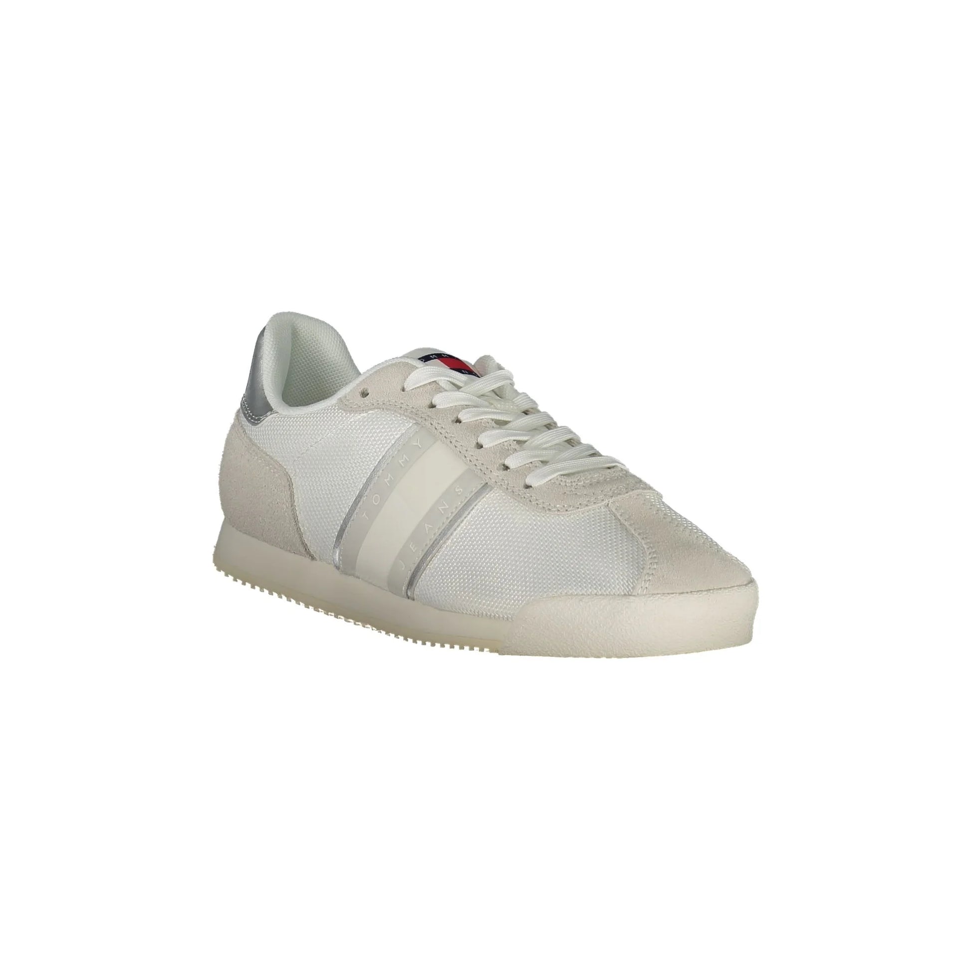 TOMMY HILFIGER Scarpe Sneakers Donna Bianche con Dettagli a Contrasto e Logo bianco - vista 2