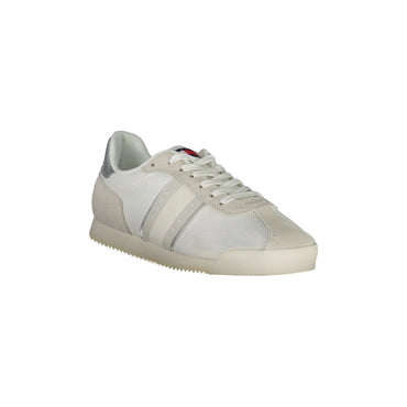 TOMMY HILFIGER Scarpe Sneakers Donna Bianche con Dettagli a Contrasto e Logo bianco - vista 2