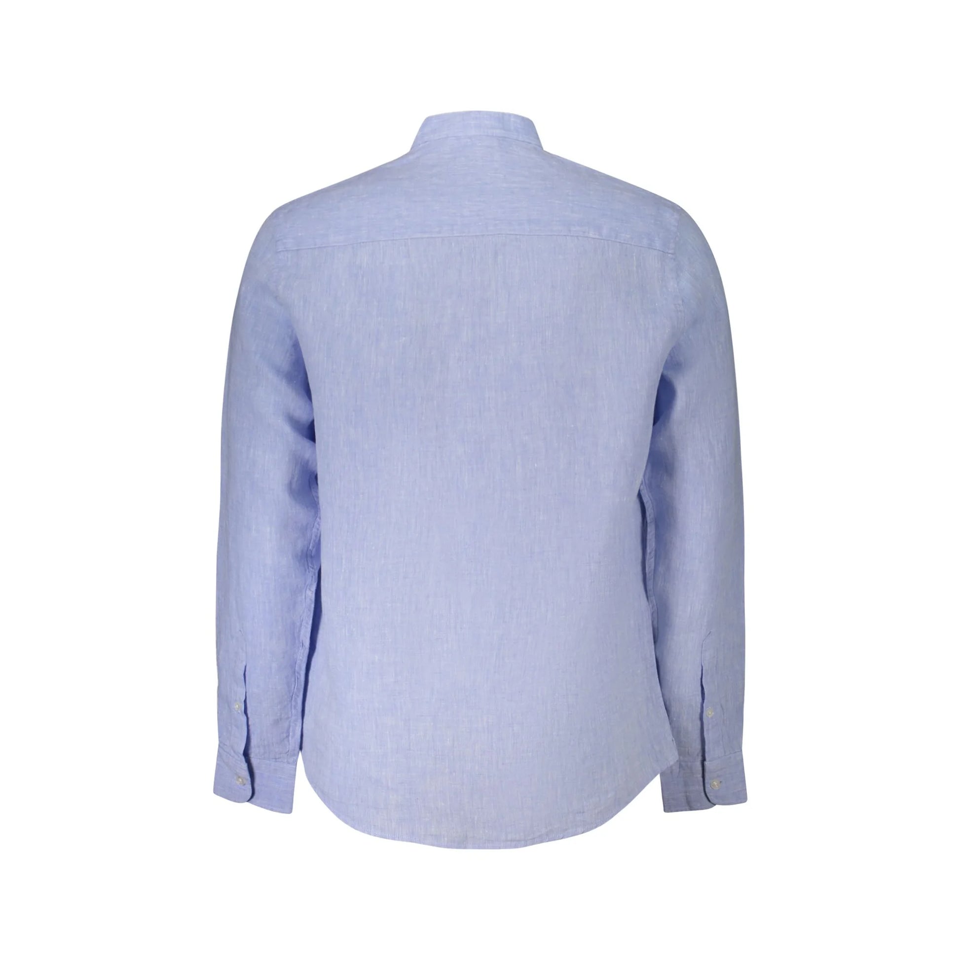 North Sails Camicia Maniche Lunghe Uomo Azzurra Ricamo Camicie azzurro - vista 2