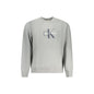 Calvin Klein Felpa Maniche Lunghe Uomo Grigia Stampa Felpe Grigio - foto prodotto
