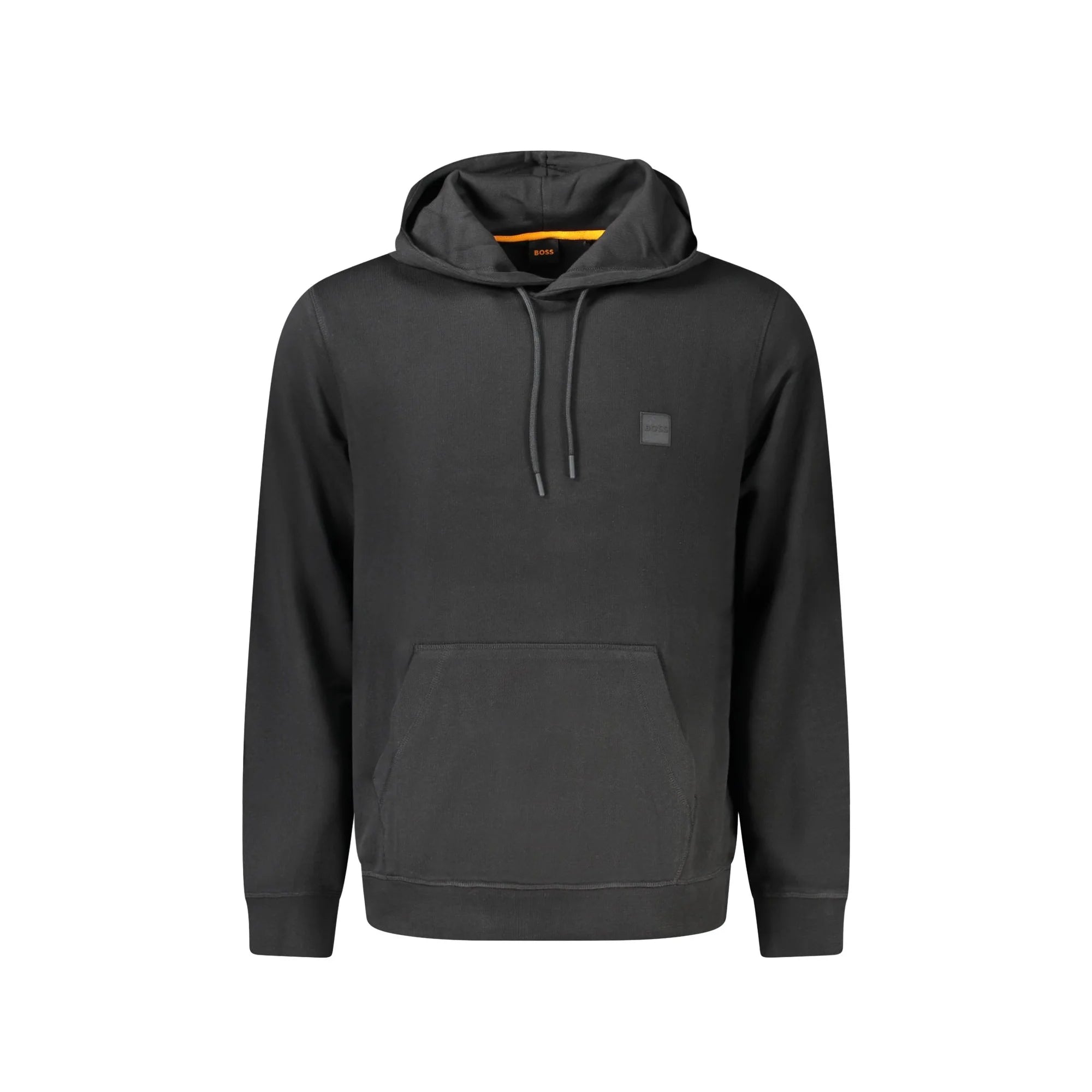 BOSS FELPA SENZA ZIP UOMO NERO