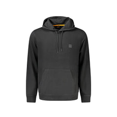 Boss Sweatshirt mit langen Ärmeln für Herren in Schwarz mit Stickerei