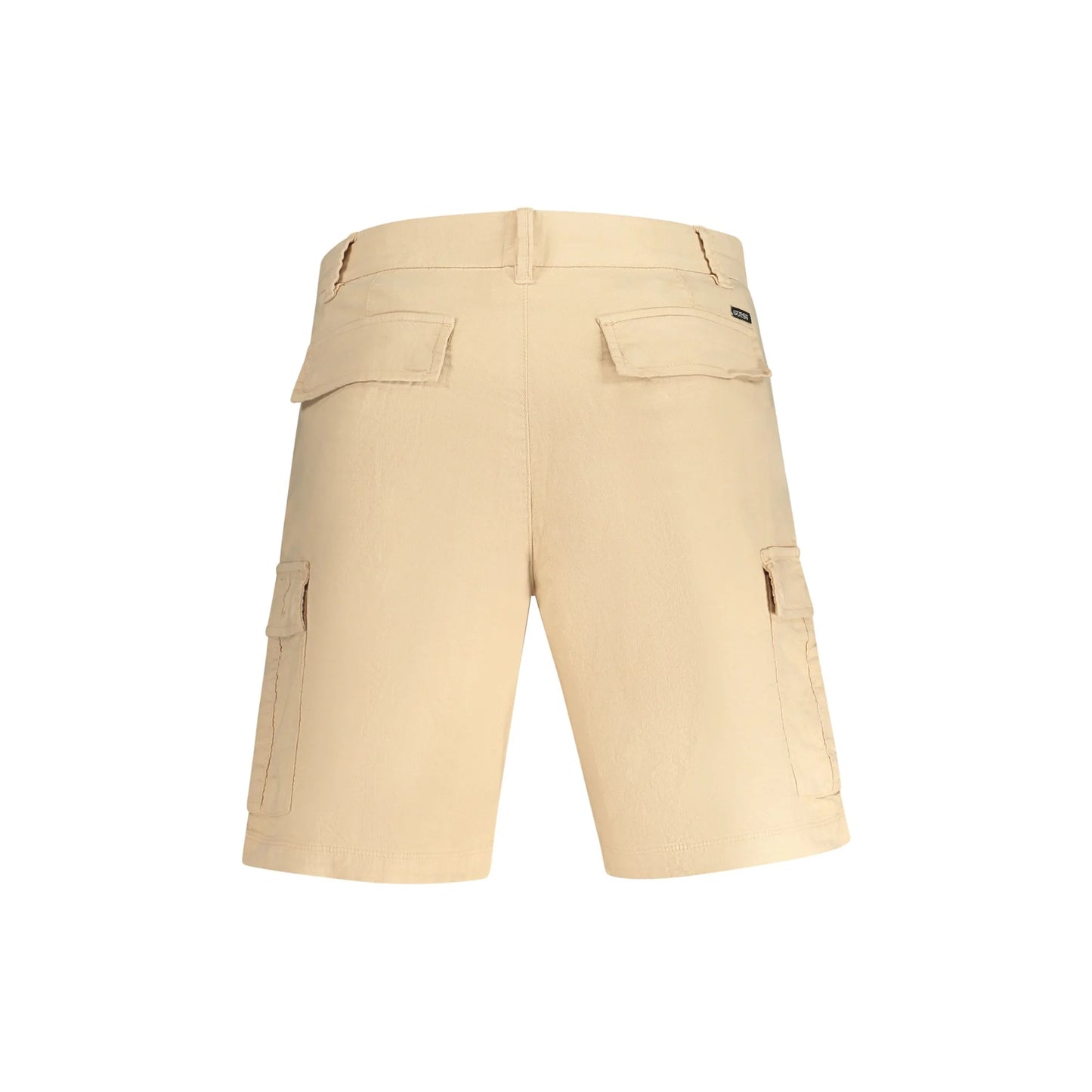 Guess Jeans Short Bermuda Uomo beige Logo Pantaloni - vista 2