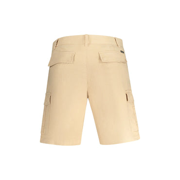 Guess Jeans Short Bermuda Uomo beige Logo Pantaloni - vista 2