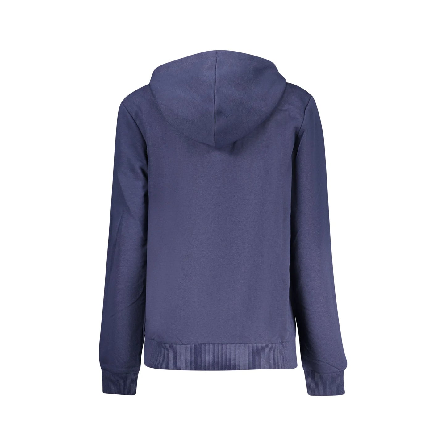 Fila Felpa Donna Blu Cappuccio Garzata Ricamo Logo Felpe - vista 2