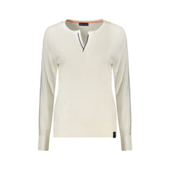 North Sails Polo Manga Longa Mulher Branca Logo
