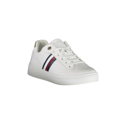 TOMMY HILFIGER Sneakers Donna Bianche con Dettagli a Contrasto bianco - vista 2