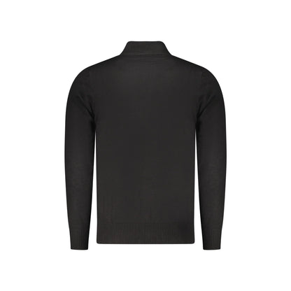 Coveri Moving Maglia Uomo Nera Ricamo Logo Maglie nero - vista 2