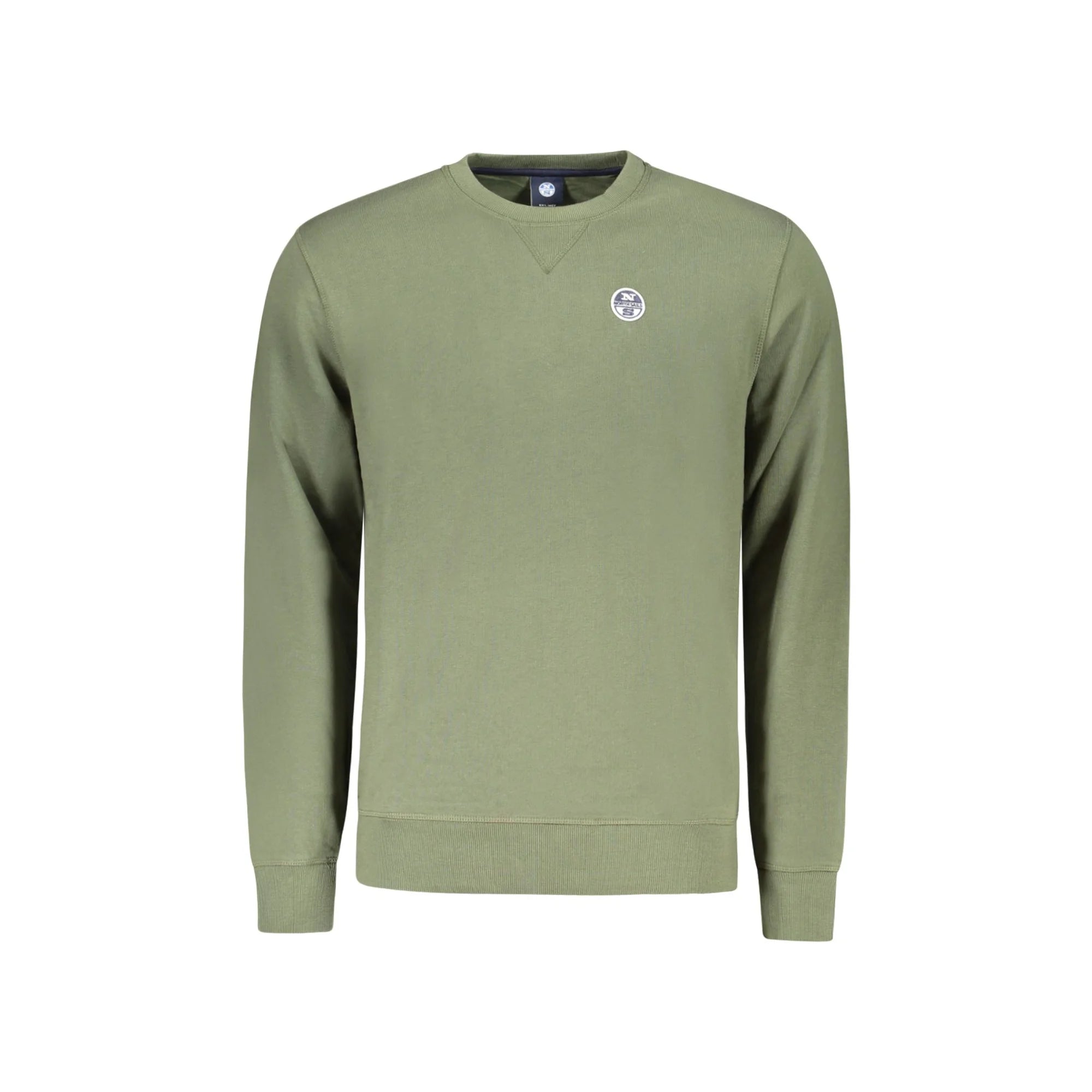 NORTH SAILS FELPA SENZA ZIP UOMO VERDE