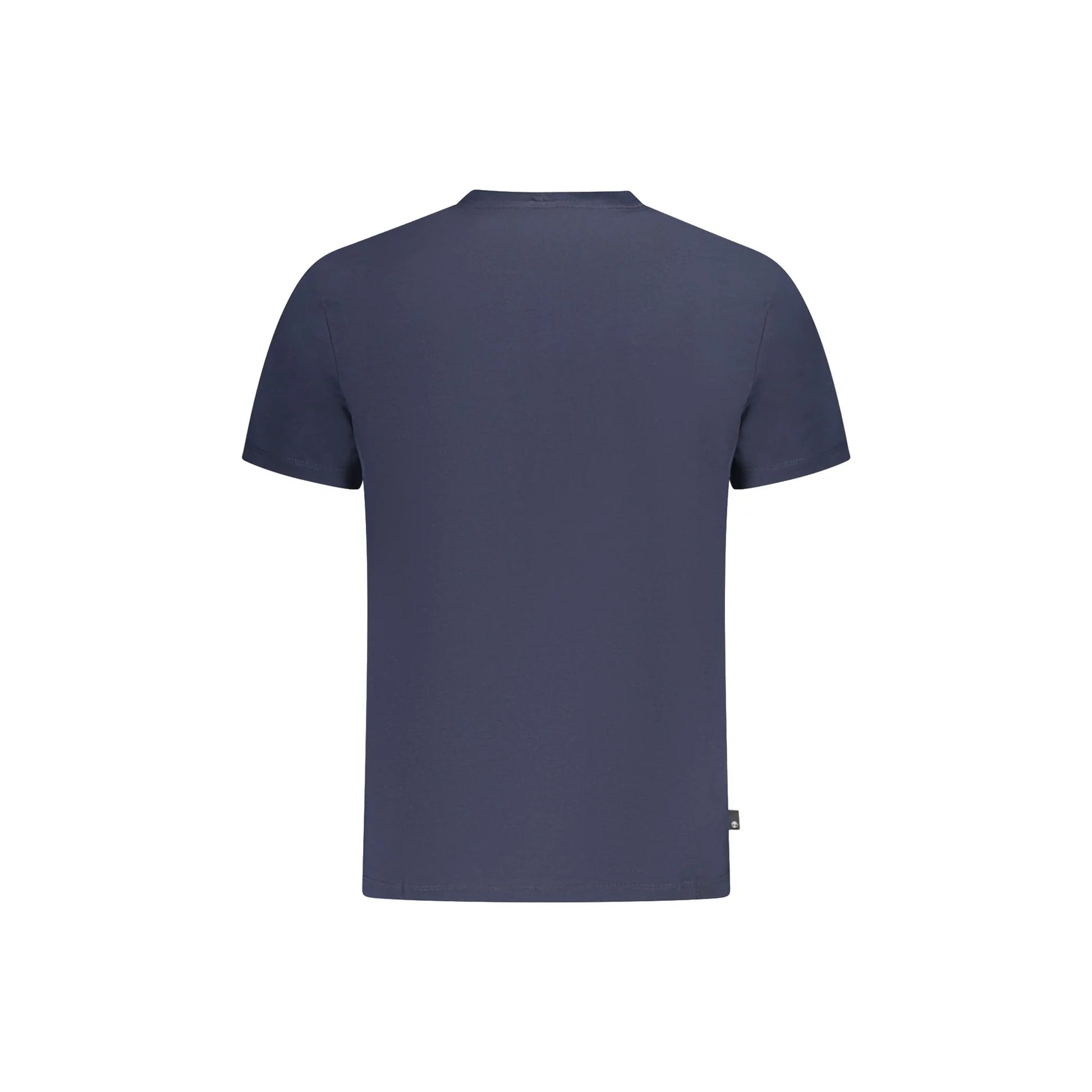 Timberland T-Shirt Maniche Corte Uomo Blu Stampa Logo - vista 2