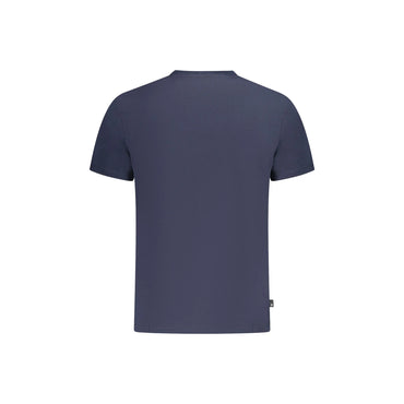 Timberland T-Shirt Maniche Corte Uomo Blu Stampa Logo - vista 2
