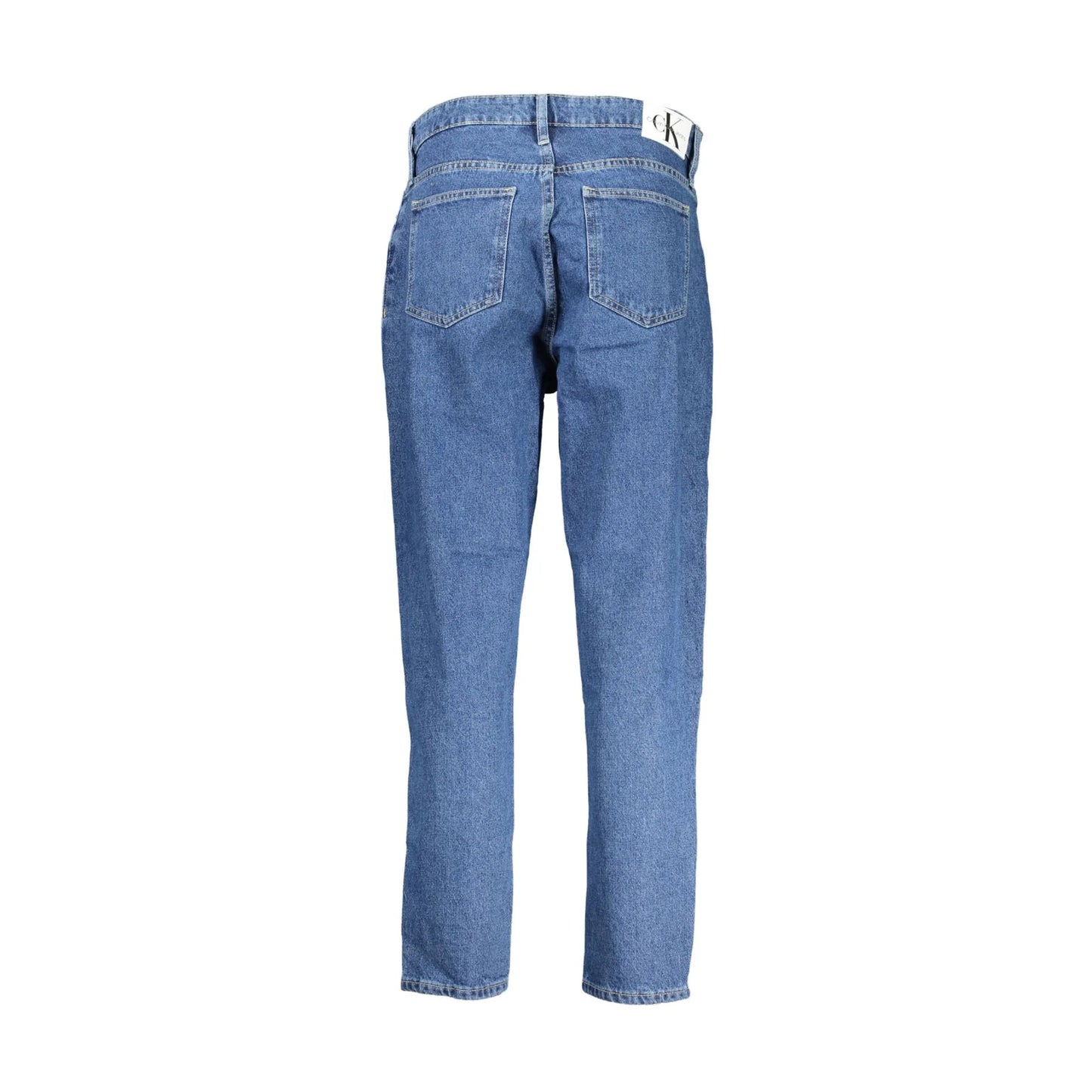 Calvin Klein Jeans Donna Blu Logo - vista 2