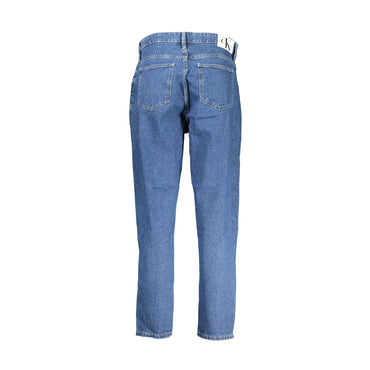 Calvin Klein Jeans Donna Blu Logo - vista 2