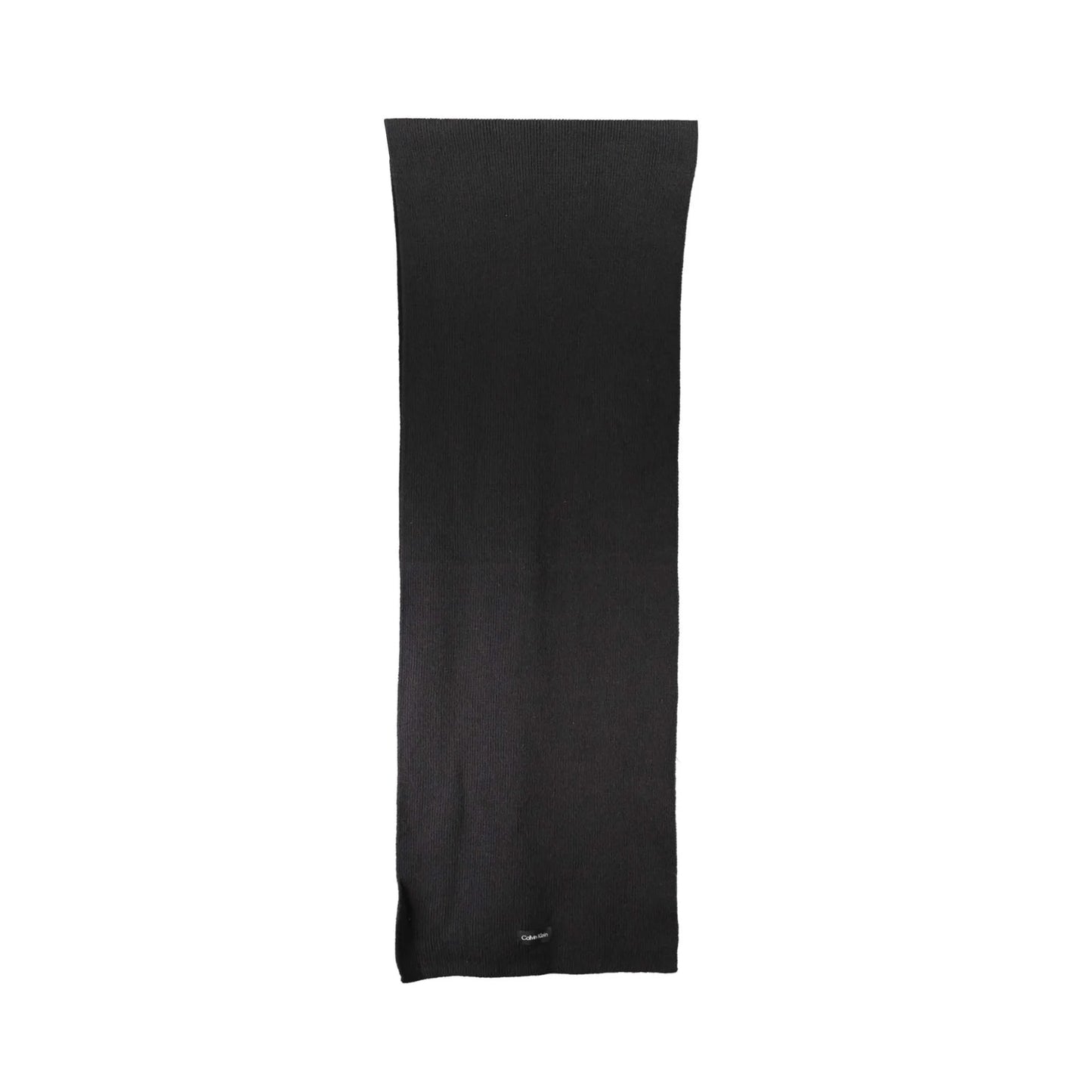 Calvin Klein Sciarpa Donna Nera Ricamo Sciarpe nero - vista 3