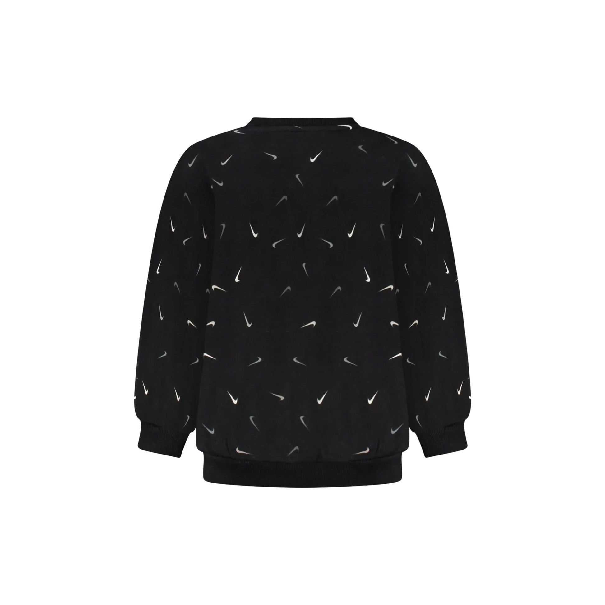 Nike Felpa Maniche Lunghe Unisex Nera Stampa Logo Felpe nero - vista 2