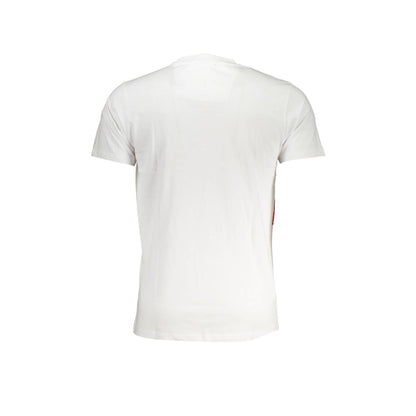 Cavalli Class T-Shirt Maniche Corte Uomo Bianca Stampa Logo bianco - vista 2