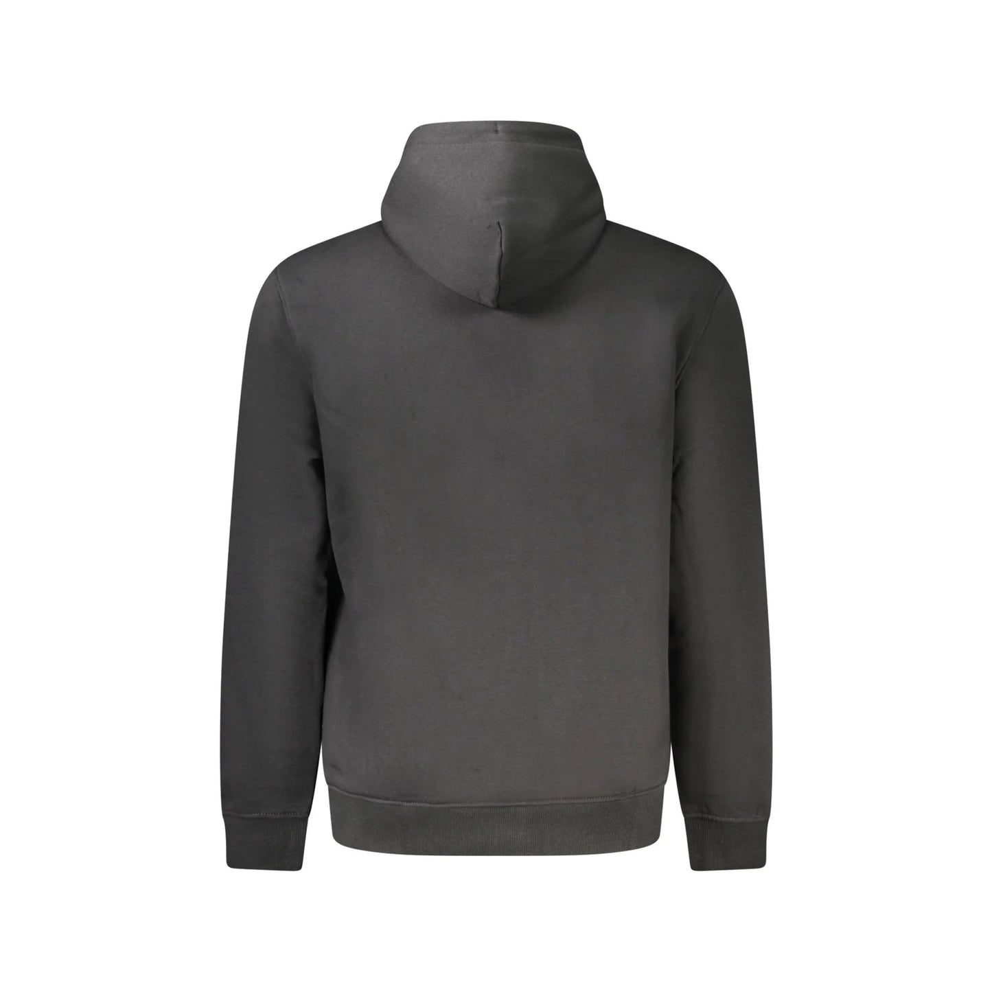 Tommy Hilfiger Felpa Uomo Nera Cappuccio Felpata Tascone Logo Felpe nero - vista 2