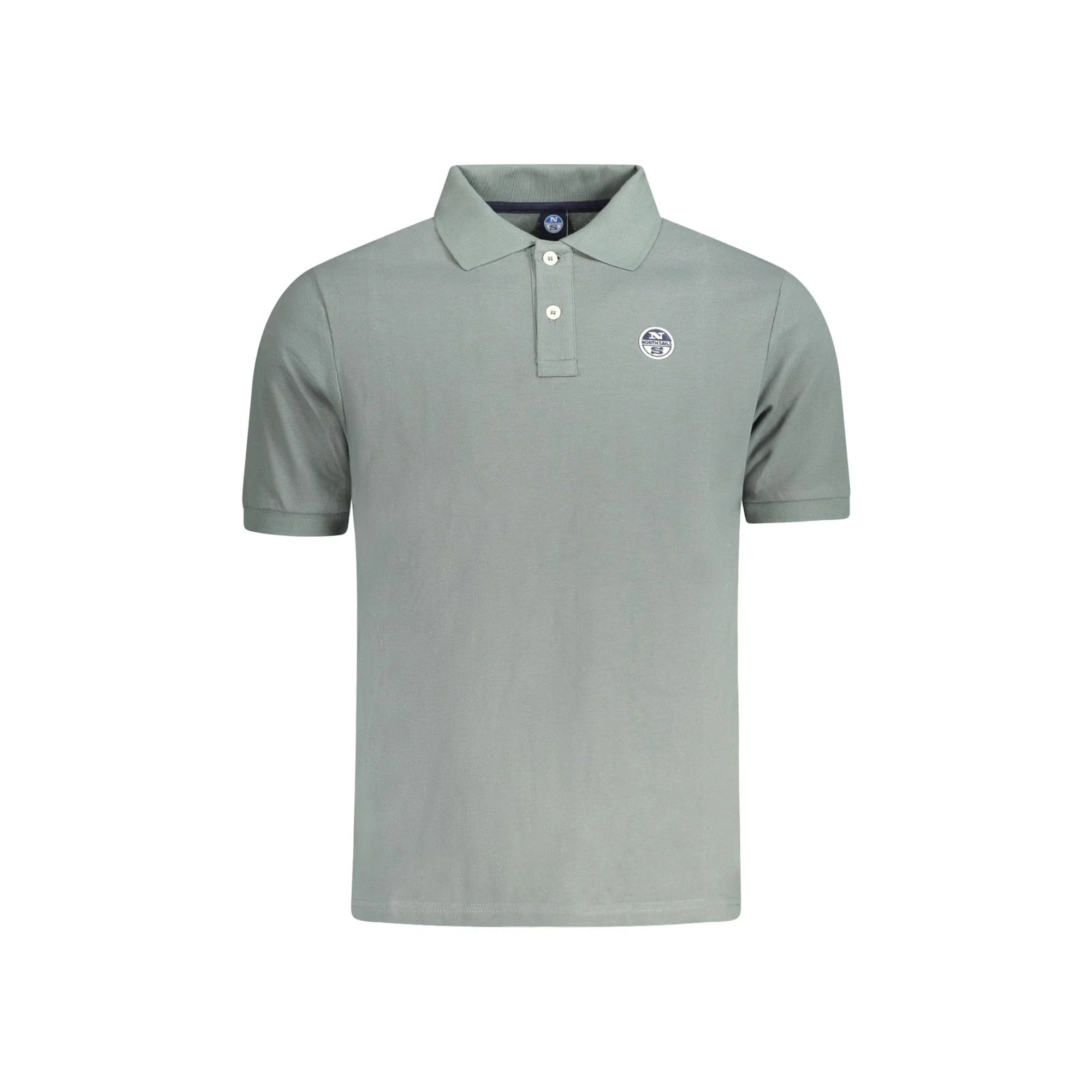 North Sails Polo Maniche Corte Uomo Verde Logo - foto prodotto
