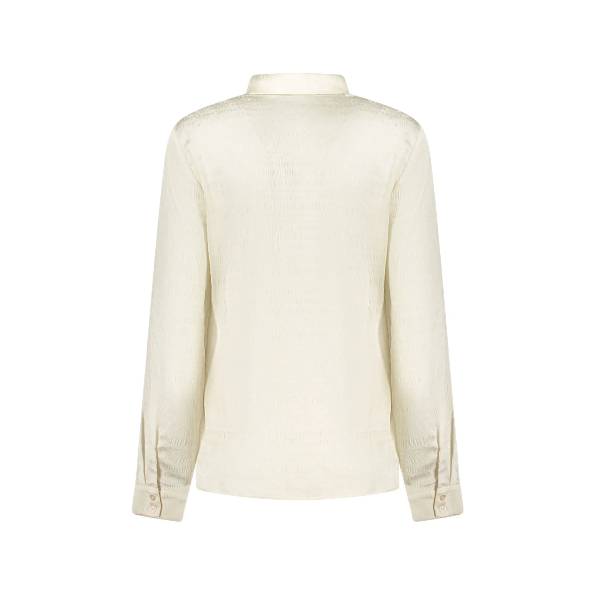 GUESS JEANS CAMICIA MANICHE LUNGHE DONNA BIANCO