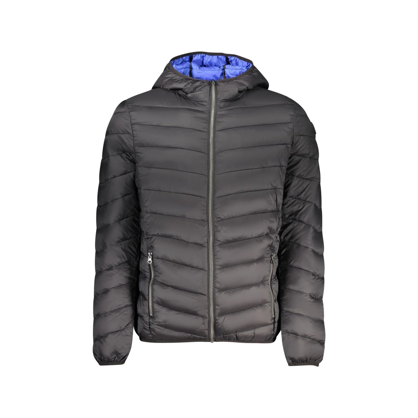 Marina Yachting Giubbotto Uomo Nero Cappuccio Zip Logo Giubbotti e Giacche - foto prodotto